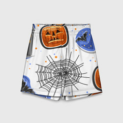 Шорты детские Holiday halloween, цвет: 3D-принт