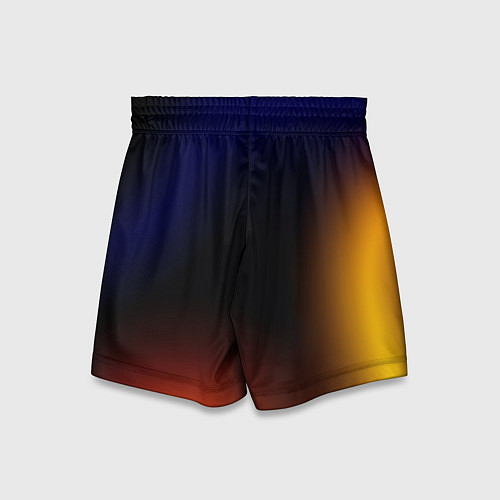 Детские шорты Color black red blue / 3D-принт – фото 2