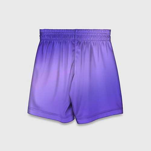 Детские шорты Color purple gradient / 3D-принт – фото 2