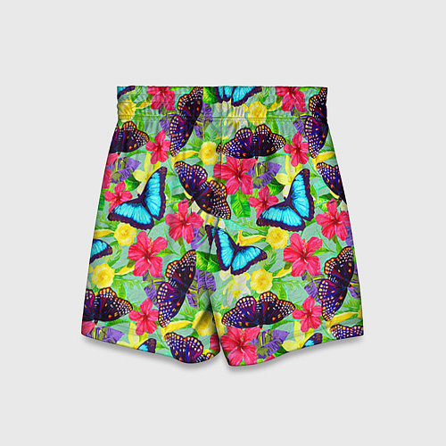 Детские шорты Summer Butterflies / 3D-принт – фото 2