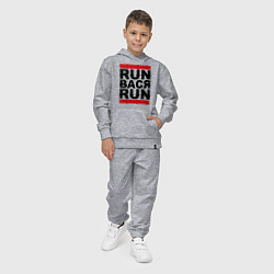Костюм хлопковый детский Run Вася Run, цвет: меланж — фото 2