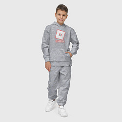Костюм хлопковый детский ROBLOX, цвет: меланж — фото 2