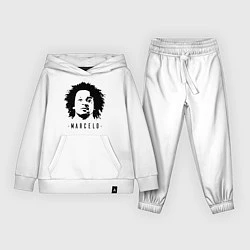 Костюм хлопковый детский Real - Marcelo, цвет: белый