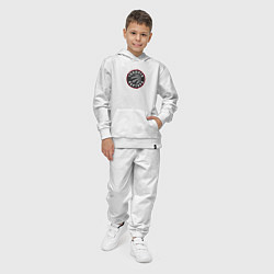 Костюм хлопковый детский Торонто Рэпторс NBA, цвет: белый — фото 2