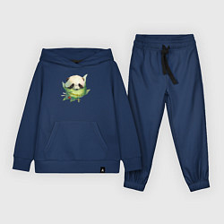 Детский костюм Детёныш панды в гнезде из листьев