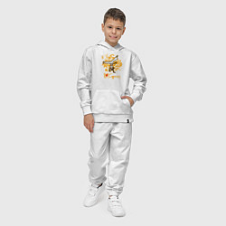 Костюм хлопковый детский I love Capoeira - fighter, цвет: белый — фото 2