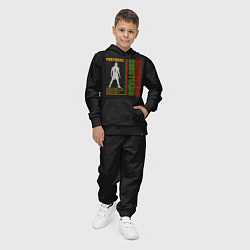 Костюм хлопковый детский Легенды футбола- Ronaldo, цвет: черный — фото 2
