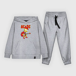 Детский костюм AC DC Барт Симпсон