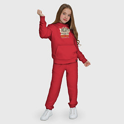 Костюм хлопковый детский Dream it, Wish it, Do it, цвет: красный — фото 2