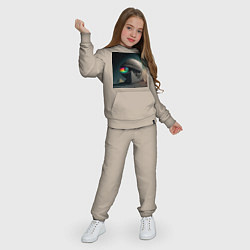 Костюм хлопковый детский Тайны и мифы пирамид, цвет: миндальный — фото 2