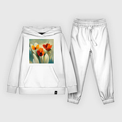 Детский костюм Тюльпаны в стиле импрессионизм