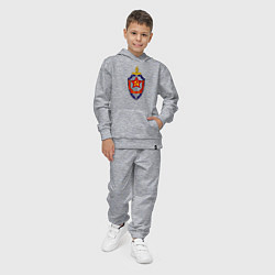 Костюм хлопковый детский ВЧК КГБ, цвет: меланж — фото 2