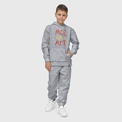 Костюм хлопковый детский Моцарт art, цвет: меланж — фото 2