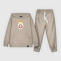 Костюм хлопковый детский Galatasaray fc sport, цвет: миндальный