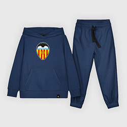 Костюм хлопковый детский Valencia fc sport, цвет: тёмно-синий