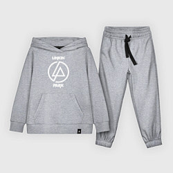 Костюм хлопковый детский Linkin Park logo, цвет: меланж