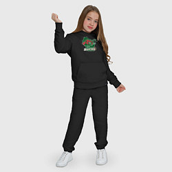 Костюм хлопковый детский Milwaukee bucks, цвет: черный — фото 2