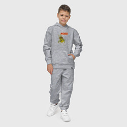 Костюм хлопковый детский Lethal Company: Mine!, цвет: меланж — фото 2