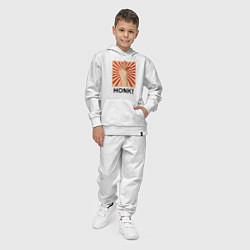 Костюм хлопковый детский Гусь honk, цвет: белый — фото 2