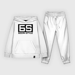 Костюм хлопковый детский Босяк style autority edition, цвет: белый
