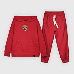 Костюм хлопковый детский Florida Panthers NHL, цвет: красный