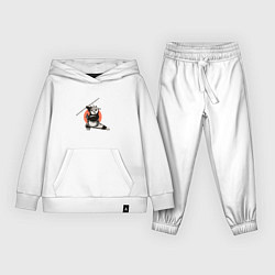 Детский костюм Кунгфу панда По с бамбуковой палкой