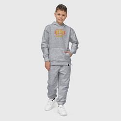Костюм хлопковый детский New York Brooklyn, цвет: меланж — фото 2