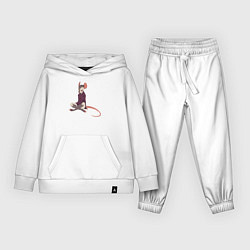 Детский костюм Мышь занимается йогой