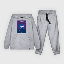 Детский костюм NASA фиолетовый плакат