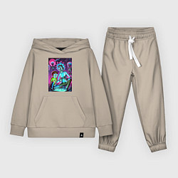 Детский костюм Рик и Морти изучают инопланетное насекомое