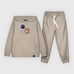 Детский костюм Космонавт и тигрёнок