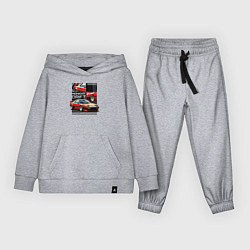 Детский костюм Спортивная машина по кусочкам и целиком