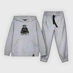 Детский костюм Дарт вейдер акварель