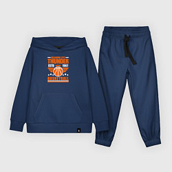 Костюм хлопковый детский Oklahoma City Thunder, цвет: тёмно-синий