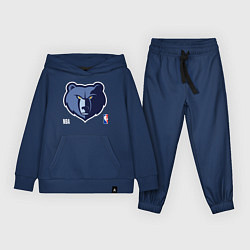 Костюм хлопковый детский Memphis Grizzlies - basketball, цвет: тёмно-синий