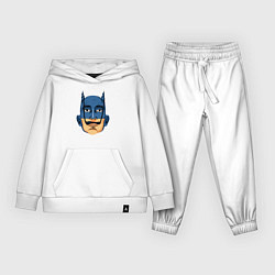 Костюм хлопковый детский Batman Dali, цвет: белый