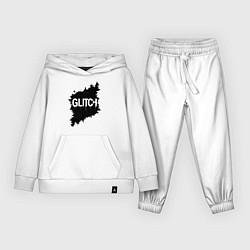 Детский костюм Глитч-эффект хаос в пикселях