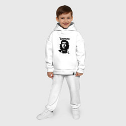 Детский костюм оверсайз Che Guevara, цвет: белый — фото 2