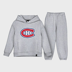 Детский костюм оверсайз Montreal Canadiens, цвет: меланж