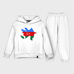 Детский костюм оверсайз Azerbaijan map