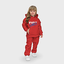 Детский костюм оверсайз ПВО России, цвет: красный — фото 2