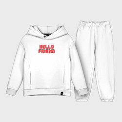 Детский костюм оверсайз Hello Friend