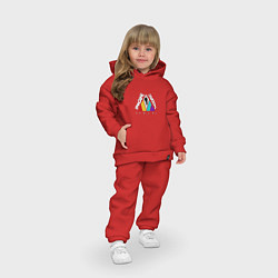 Детский костюм оверсайз Imagine Dragons: Evolve, цвет: красный — фото 2