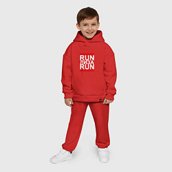Детский костюм оверсайз Run Лиза Run, цвет: красный — фото 2