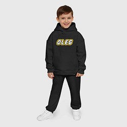 Детский костюм оверсайз Oleg, цвет: черный — фото 2
