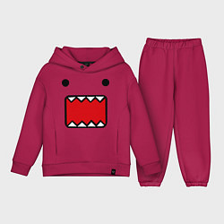 Детский костюм оверсайз Domo!, цвет: маджента