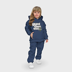 Детский костюм оверсайз GTA Five, цвет: тёмно-синий — фото 2