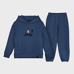 Детский костюм оверсайз Ronaldo: Juve Sport, цвет: тёмно-синий