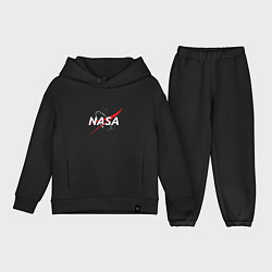 Детский костюм оверсайз NASA: Space Arrow, цвет: черный