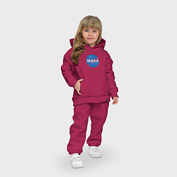 Детский костюм оверсайз NASA: Masa, цвет: маджента — фото 2